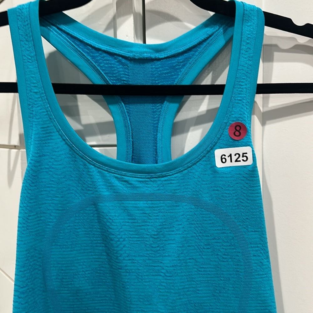 (6125)  🍋 LULULEMON RUN: Swiftly Tech Racerback RACE Sz 8 ** LOVED