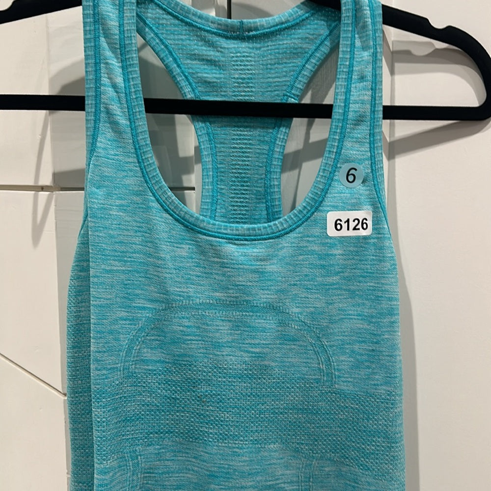 (6126)  🍋 LULULEMON RUN: Swiftly Tech Racerback Sz 6 ** LOVED