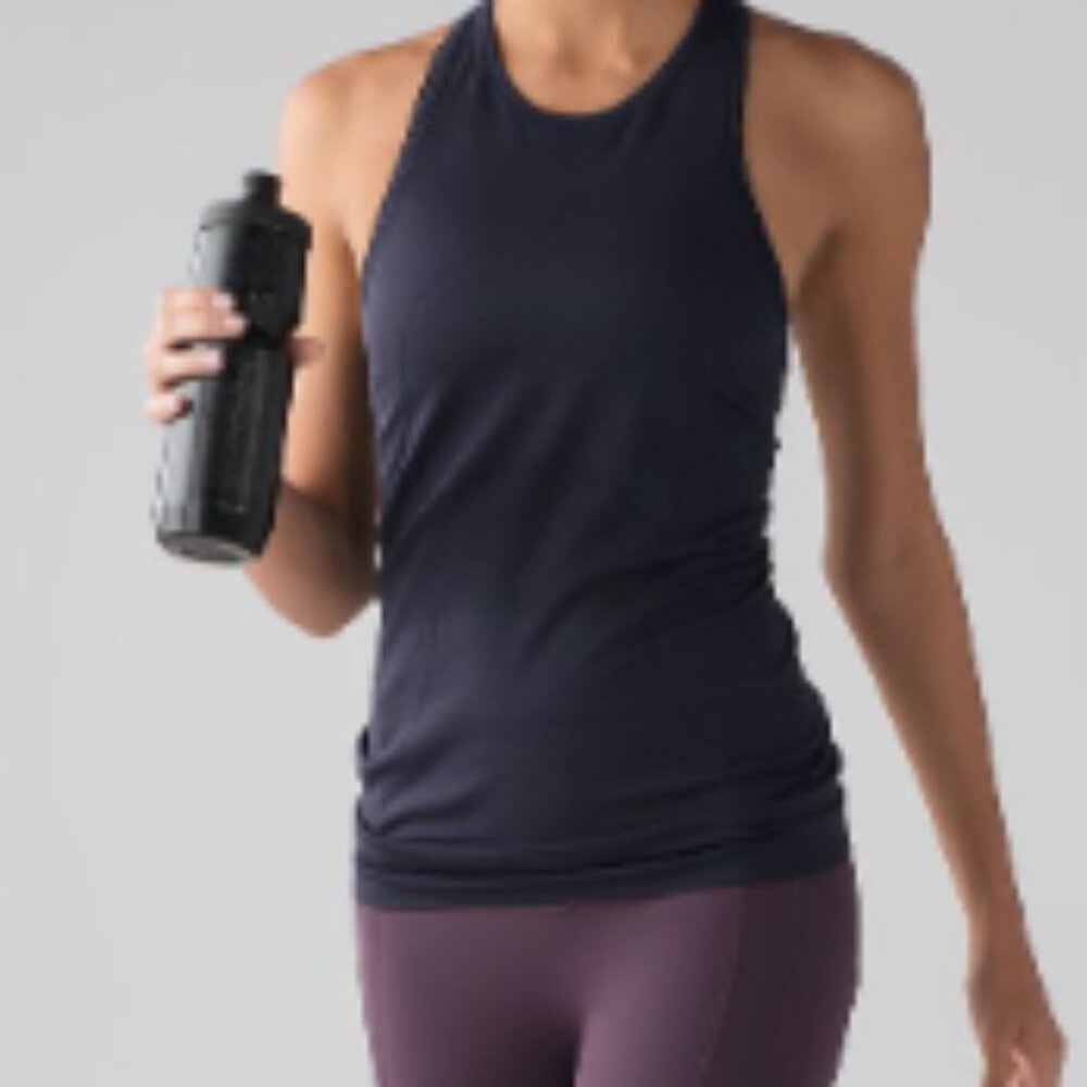 (6128)  🍋 LULULEMON RUN: Swiftly Tech T-BACK Sz 8 ** LOVED