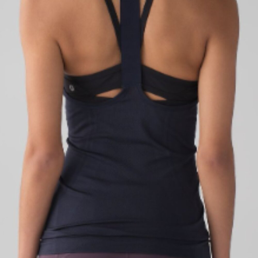 (6128)  🍋 LULULEMON RUN: Swiftly Tech T-BACK Sz 8 ** LOVED