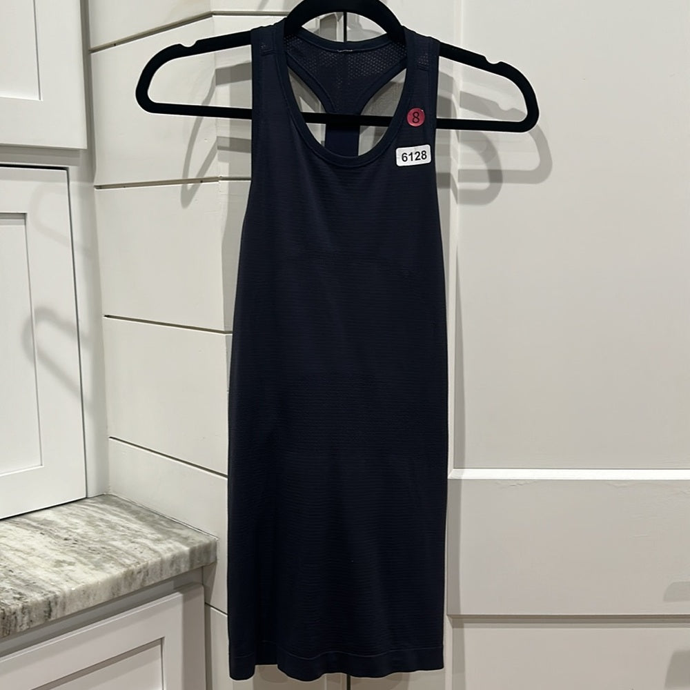 (6128)  🍋 LULULEMON RUN: Swiftly Tech T-BACK Sz 8 ** LOVED