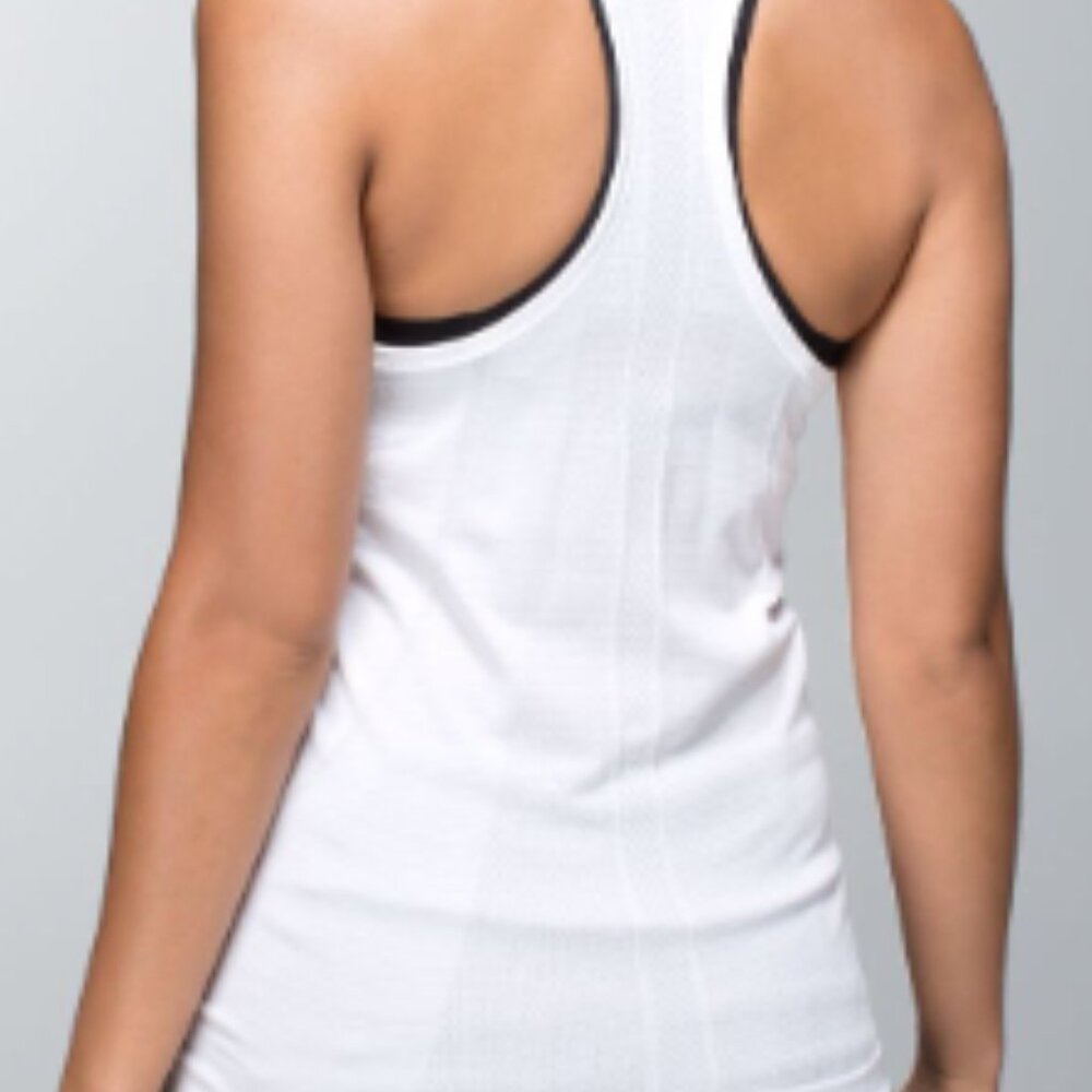 (6135)  🍋 LULULEMON RUN: Swiftly Tech Racerback Sz 8 ** LOVED SAN 10K LIM EDIT