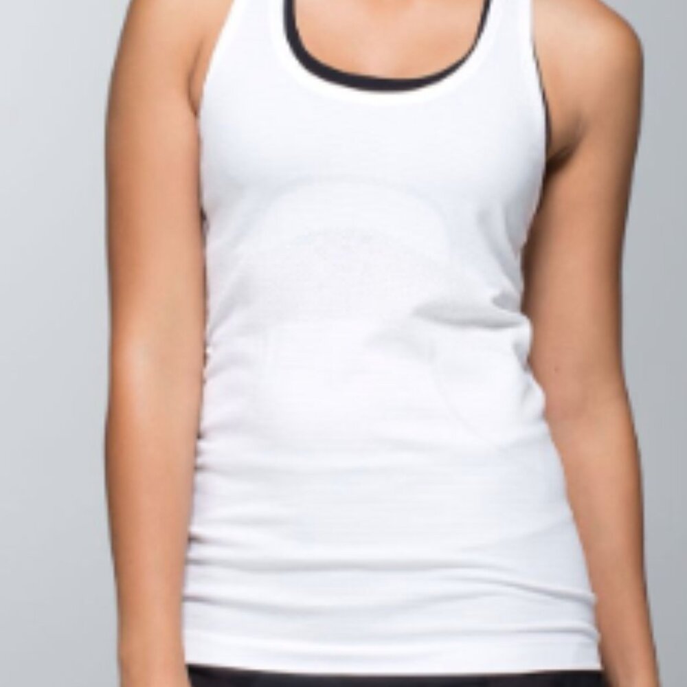 (6135)  🍋 LULULEMON RUN: Swiftly Tech Racerback Sz 8 ** LOVED SAN 10K LIM EDIT