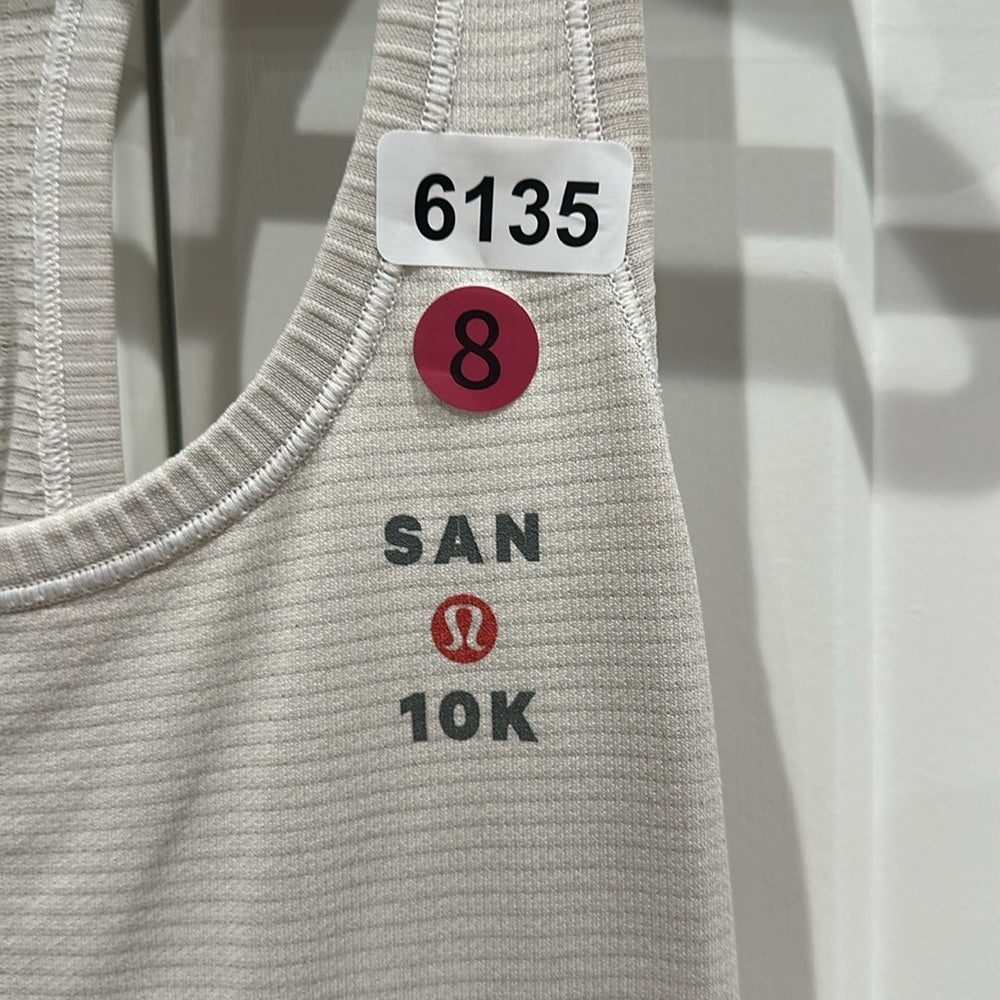(6135)  🍋 LULULEMON RUN: Swiftly Tech Racerback Sz 8 ** LOVED SAN 10K LIM EDIT