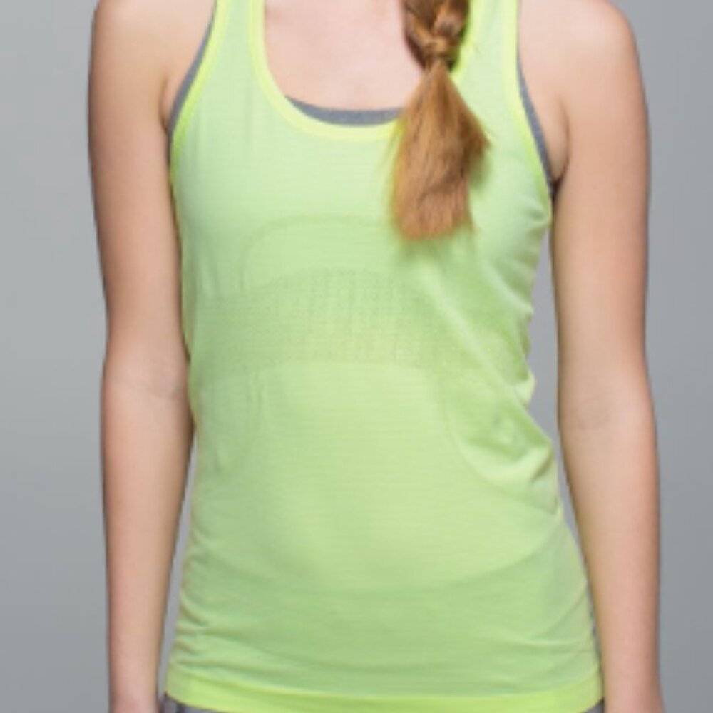 (6139)  🍋 LULULEMON RUN: Swiftly Tech Racerback Sz 8 ** LOVED