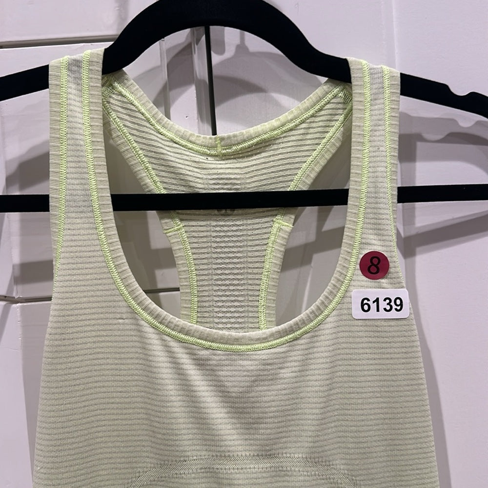 (6139)  🍋 LULULEMON RUN: Swiftly Tech Racerback Sz 8 ** LOVED