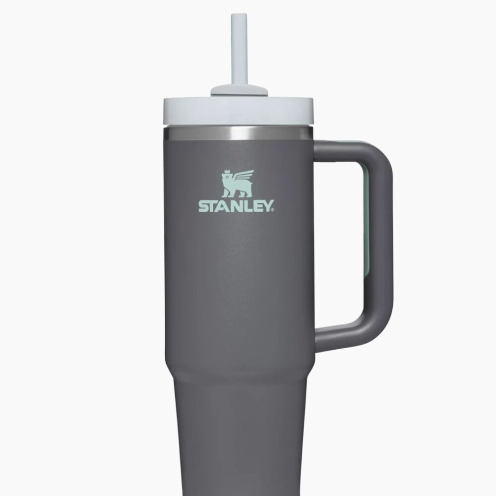 (6161) NEW STANLEY THE QUENCHER H2.0 FLOWSTATE™ TUMBLER | 30 OZ in CHARCOAL