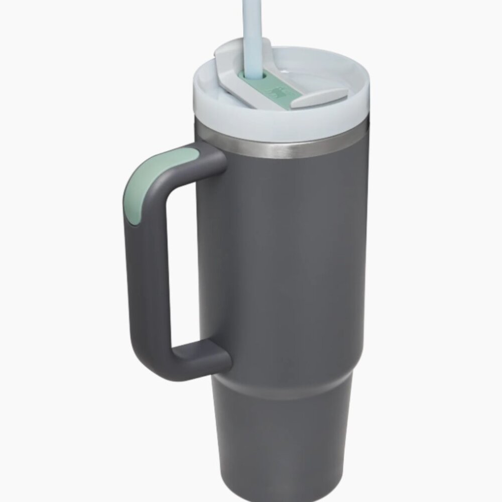 (6161) NEW STANLEY THE QUENCHER H2.0 FLOWSTATE™ TUMBLER | 30 OZ in CHARCOAL