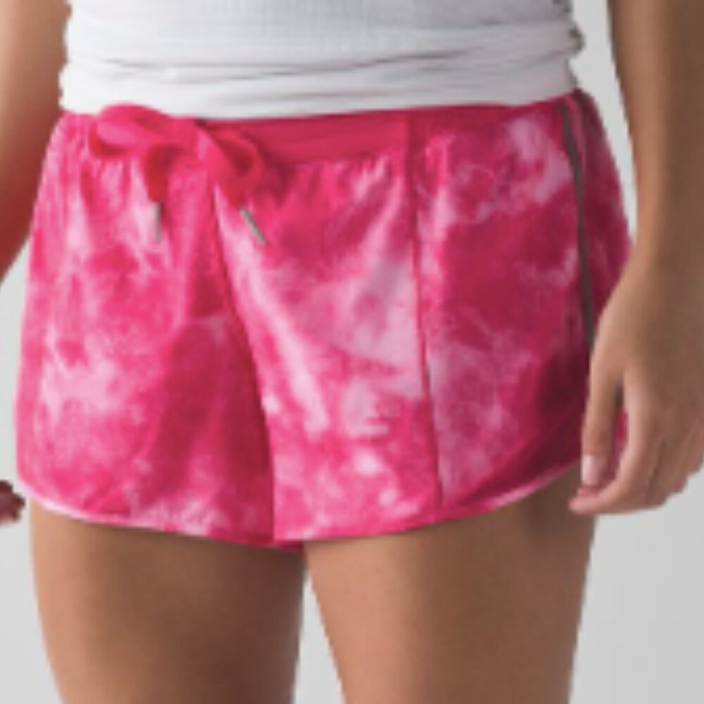 (6145) Hotty Hot HR Lined Short 4" - Sz 4 *LOVED * EUC