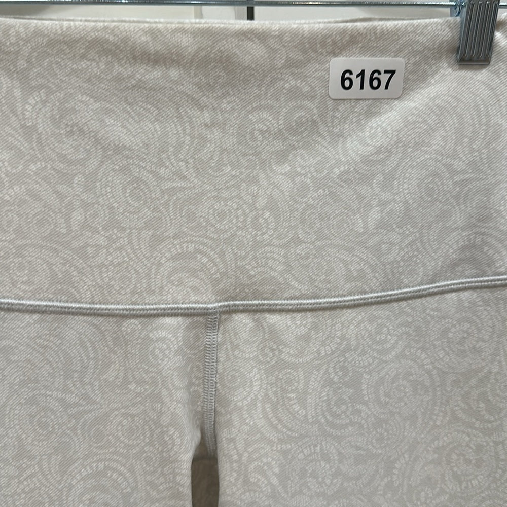 (6167) Lululemon Wunder Under Crop MANIFESTO Sz 6 * LOVED *SPECIAL EDITION