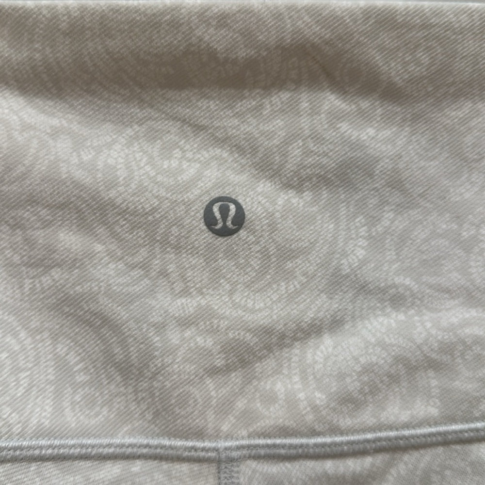 (6167) Lululemon Wunder Under Crop MANIFESTO Sz 6 * LOVED *SPECIAL EDITION