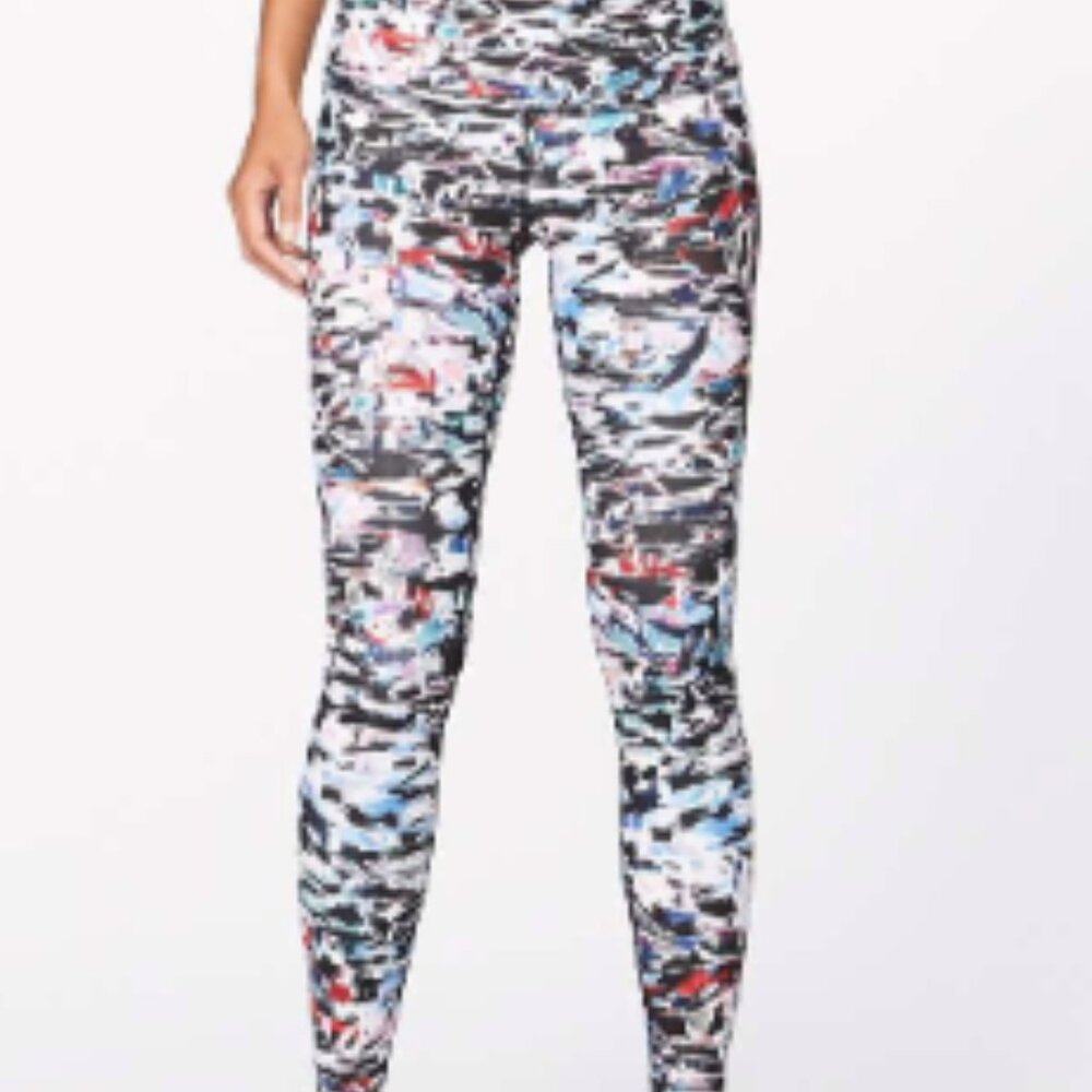 (6181) Lululemon Wunder Under Low-Rise Tight *Full-On Luxtreme 28" Sz 2 * LOVED