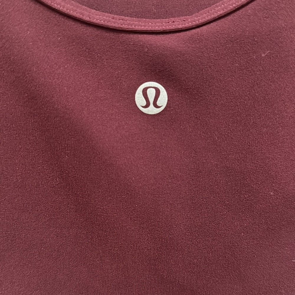 (6187) 🍋  LULULEMON ALIGN TEE P2P=18" Sz 10/12 *EUC in CASISS