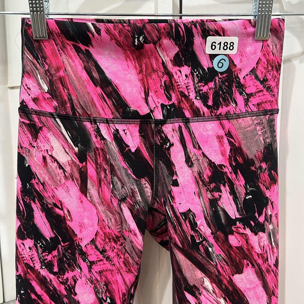 (6188) Lululemon Wunder Train High-Rise Tight 25" in Sz 6 *EUC