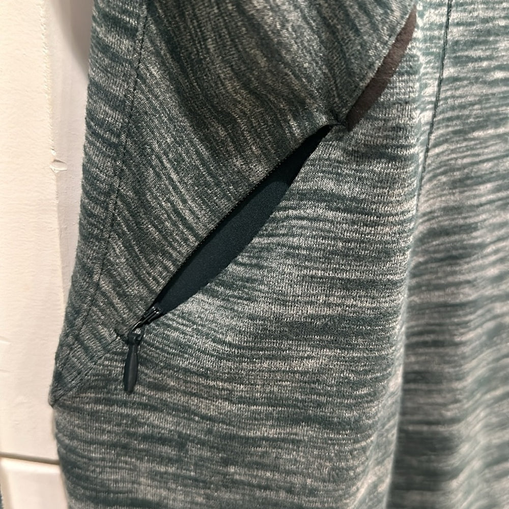 (6194) LULULEMON &go Where-To Dress *Long Sleeve - Sz 8 -Heathered Dk Fuel