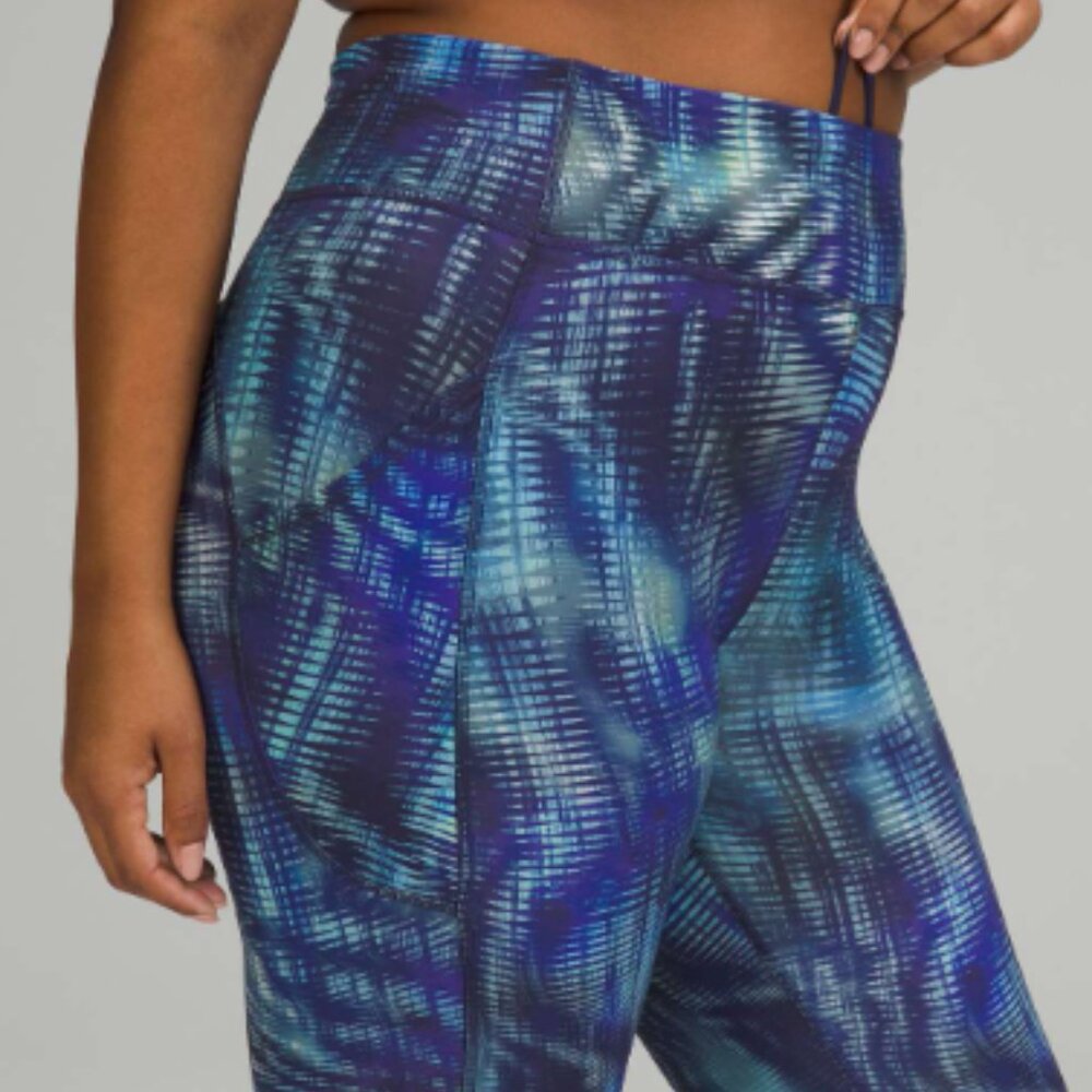 (6208) LULULEMON Invigorate High-Rise Tight 28" *Foil Sz 8 *LOVED