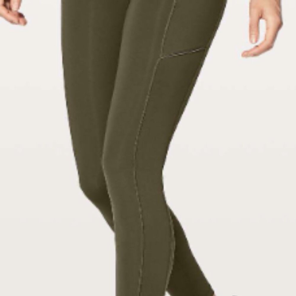 (6211) 🍋 LULULEMON Speed Up Tight DWR 28" in Sz 8  **LOVED