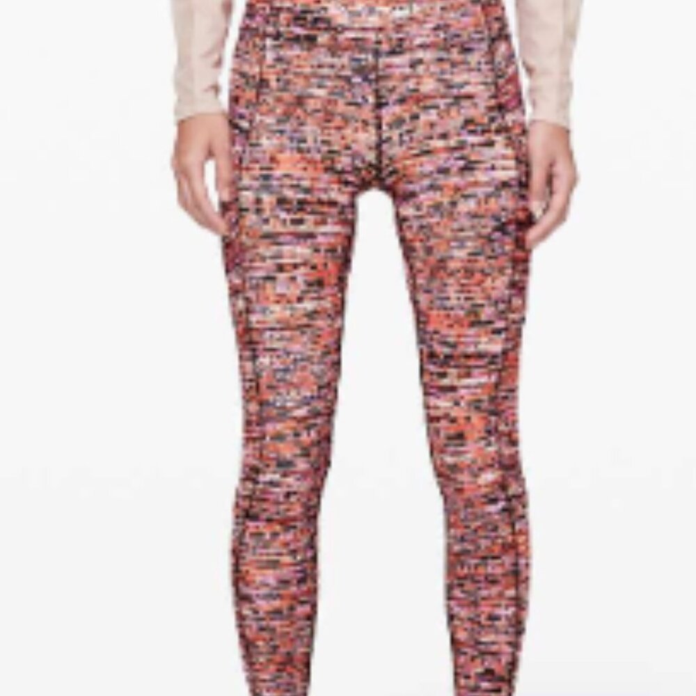 (6214) LULULEMON Fast and Free Tight II 25" *Nulux Sz 4