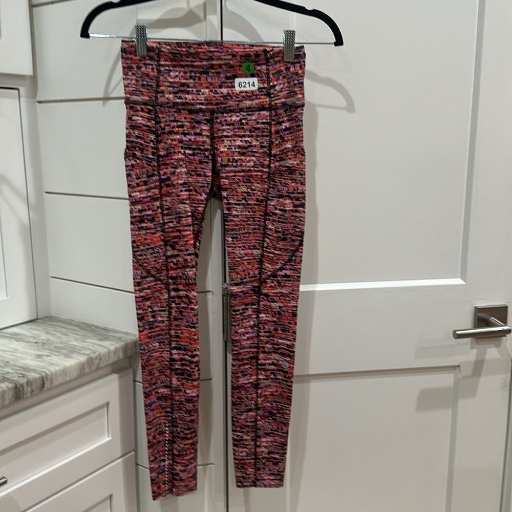 (6214) LULULEMON Fast and Free Tight II 25" *Nulux Sz 4