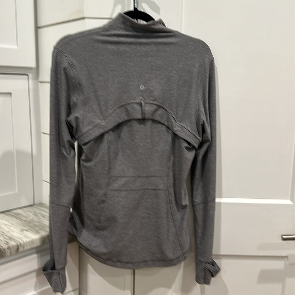 (6241) LULULEMON Define Jacket Sz 10 *EUC Heathered Wren / Wren
