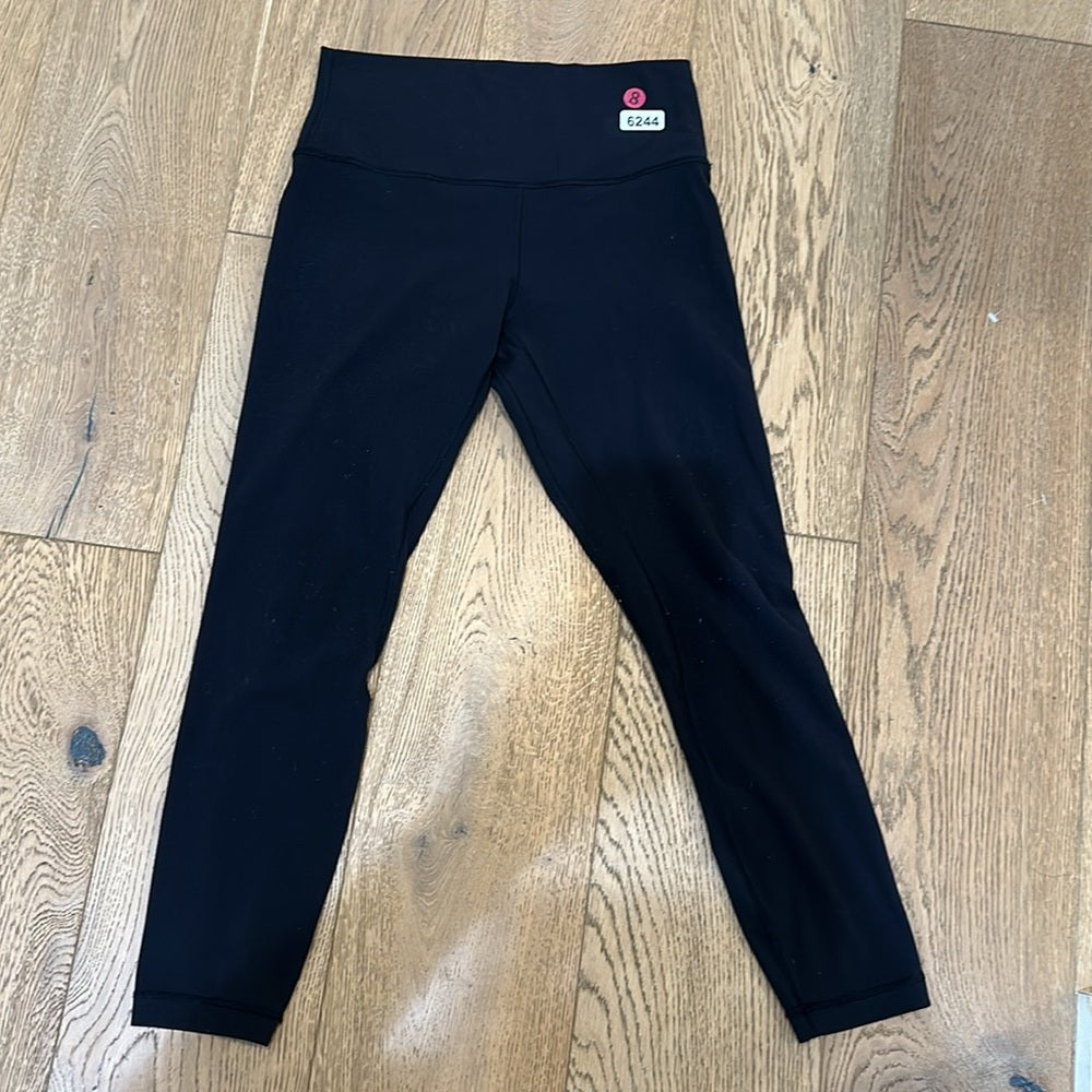 (6244) LULULEMON Align Pant 25" *Black Sz 8 *LOVED