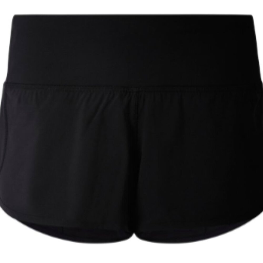 (6275) LULULEMON Run: Speed Short *Block-It Pocket in Sz 12 *BLACK