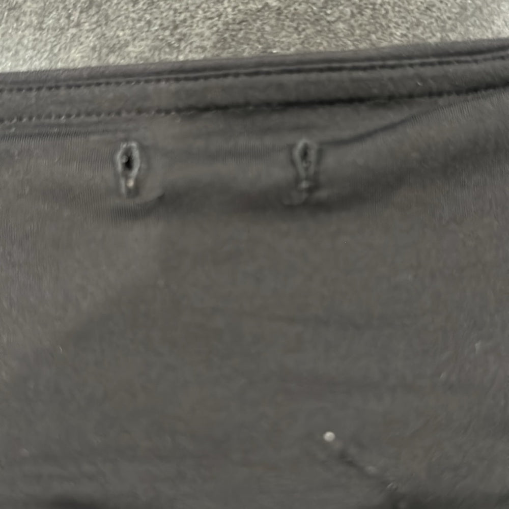 (6275) LULULEMON Run: Speed Short *Block-It Pocket in Sz 12 *BLACK