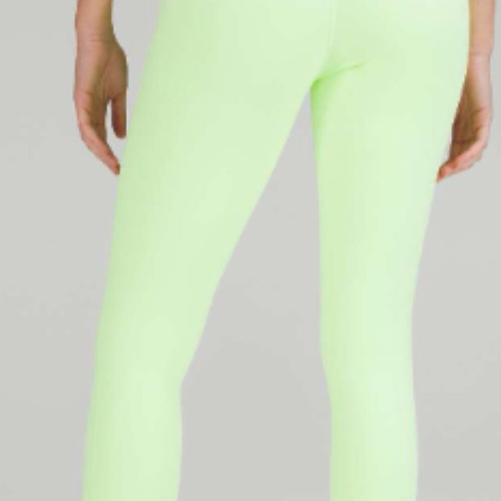 (6290) LULULEMON AAlign High-Rise Pant 25" in Sz 2 in Faded Zap