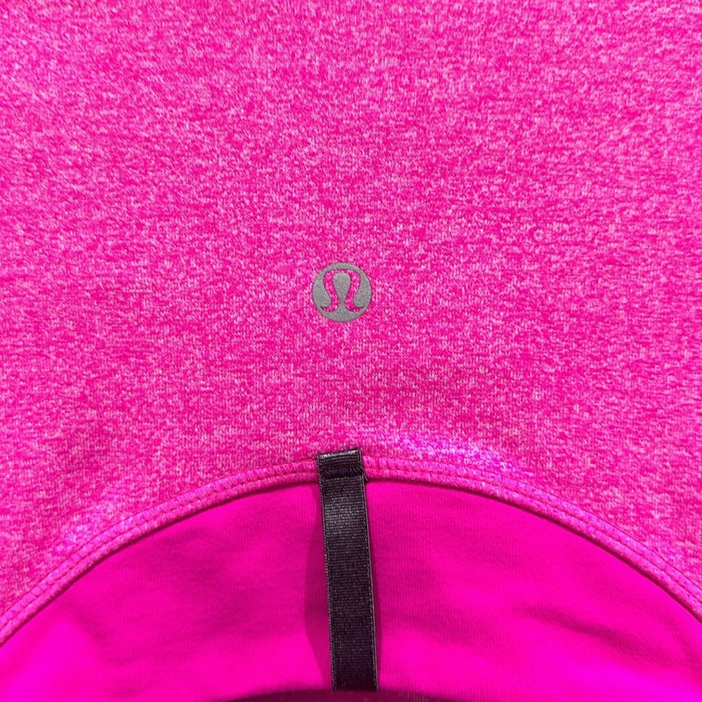 (6291) LULULEMON DEFINE JACKET in **Sz 2 ** in Heathered Paris Pink / Paris Pink