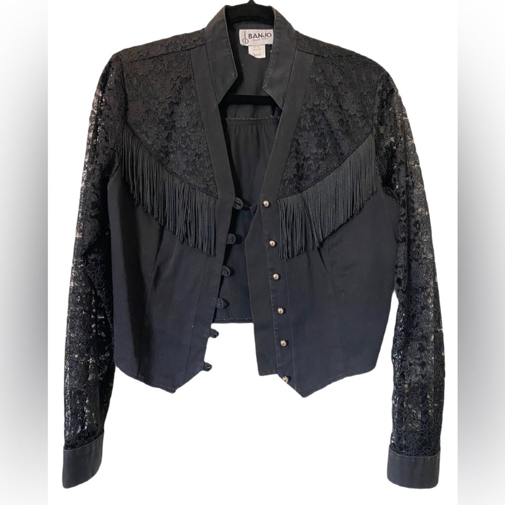 Vintage Western Fringe Jacket