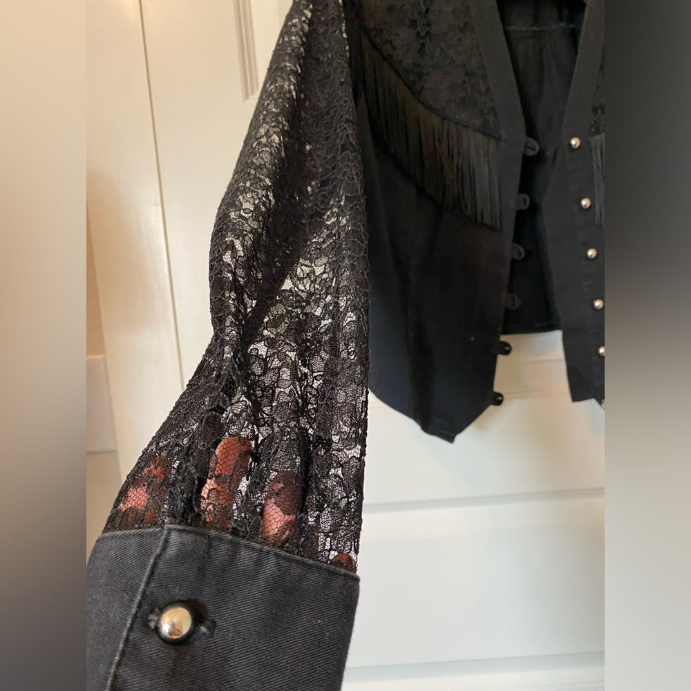 Vintage Western Fringe Jacket