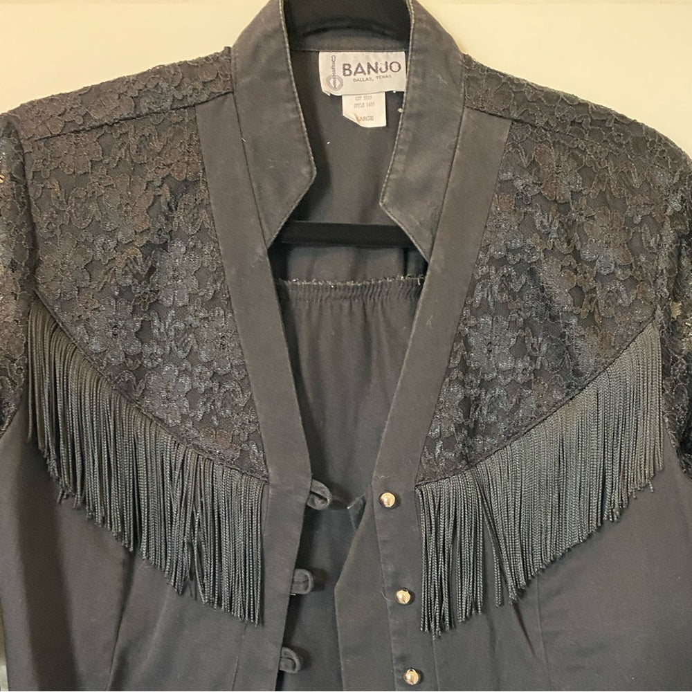 Vintage Western Fringe Jacket