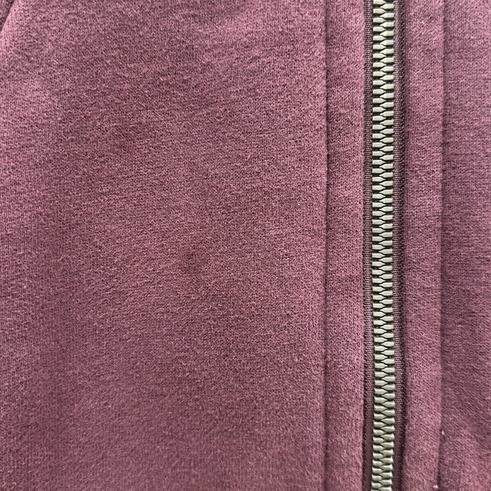 (6313) LULULEMON Scuba Hoodie *Light Cotton Fleece Sz 6 in Arctic Plum *FLAW