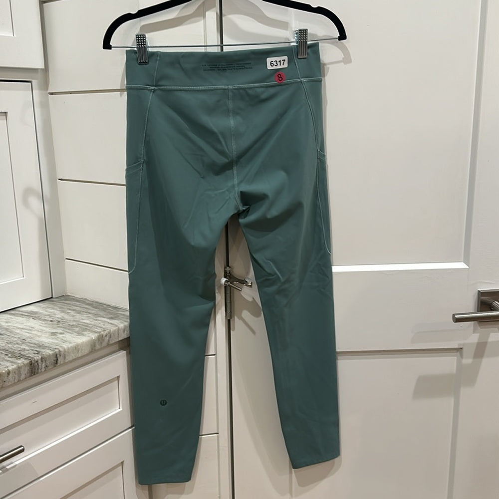 (6317) LULULEMON LAB *RARE* TERRA COSMOS 23 Collection Leggings Sz 8