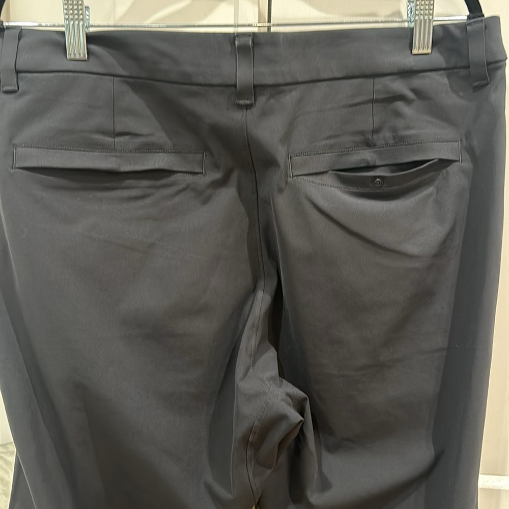 (6319) LULULEMON Commission Pant Slim 34"L *Warpstreme Sz 36W in NAVY