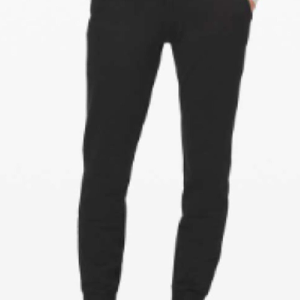 (6322) LULULEMON Ready to Fleece Jogger Sz 4 in Black