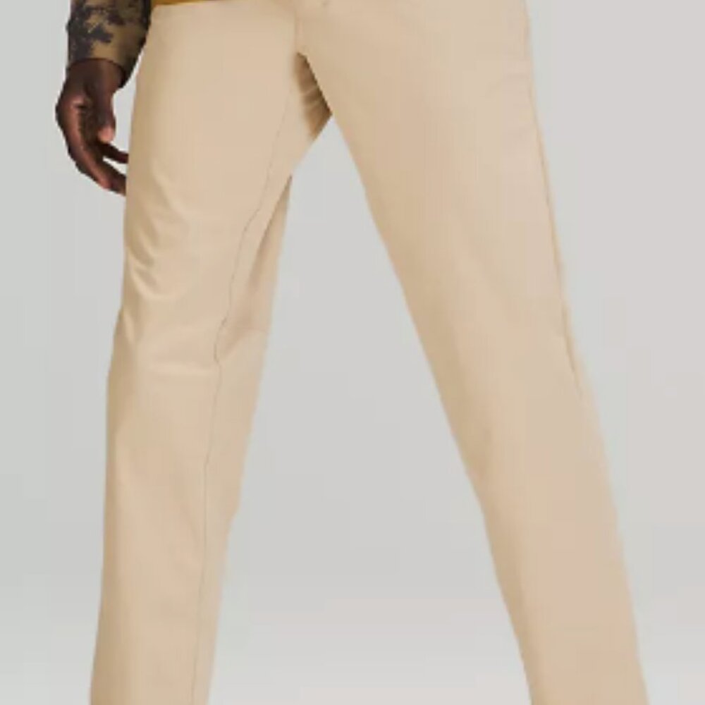 (6323) LULULEMON ABC Classic-Fit 5 Pocket Pant 28"L Warpstreme in 33"W