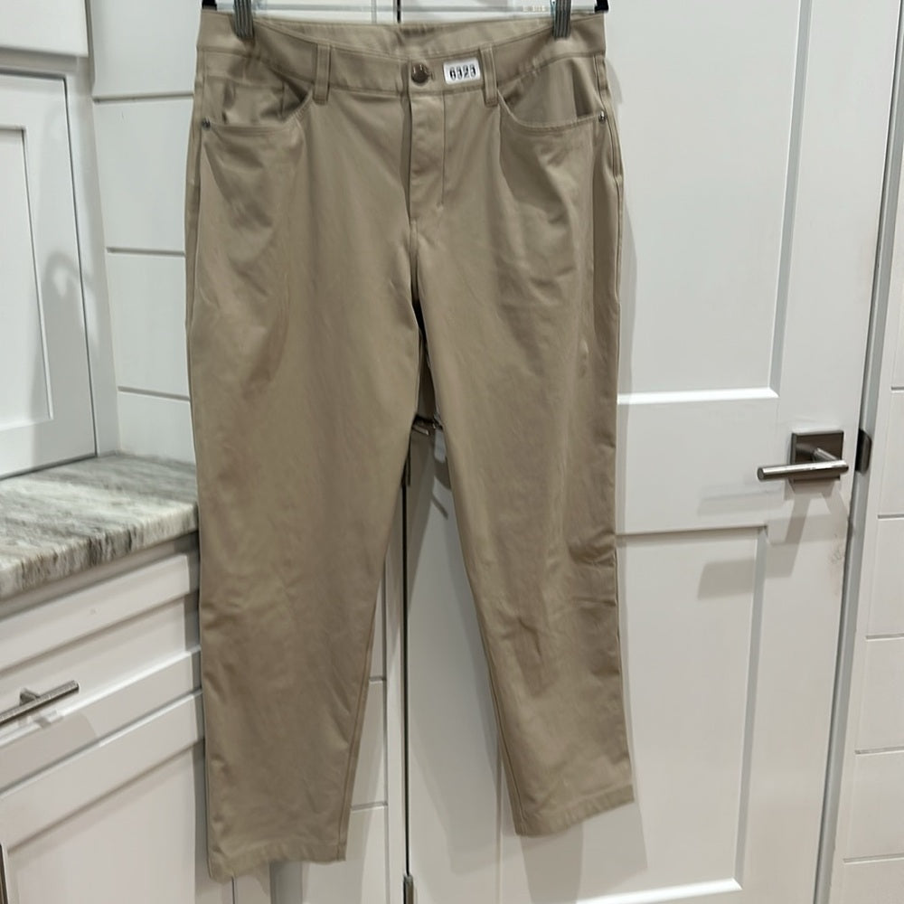 (6323) LULULEMON ABC Classic-Fit 5 Pocket Pant 28"L Warpstreme in 33"W