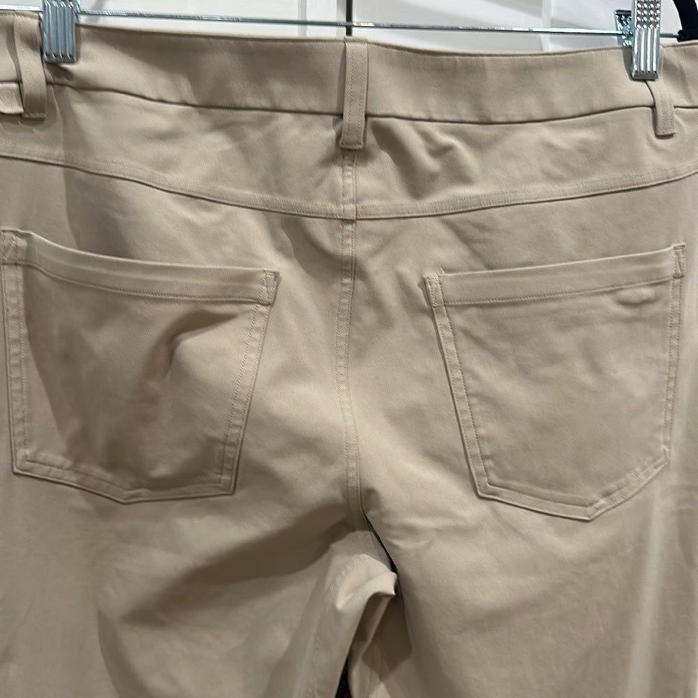 (6323) LULULEMON ABC Classic-Fit 5 Pocket Pant 28"L Warpstreme in 33"W