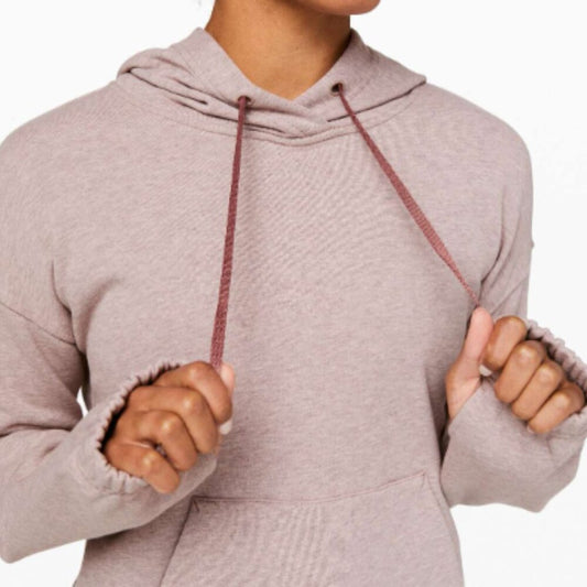 (6333) LULULEMON Stronger as One Cropped Hoodie *lululemon X Barrys *RARE