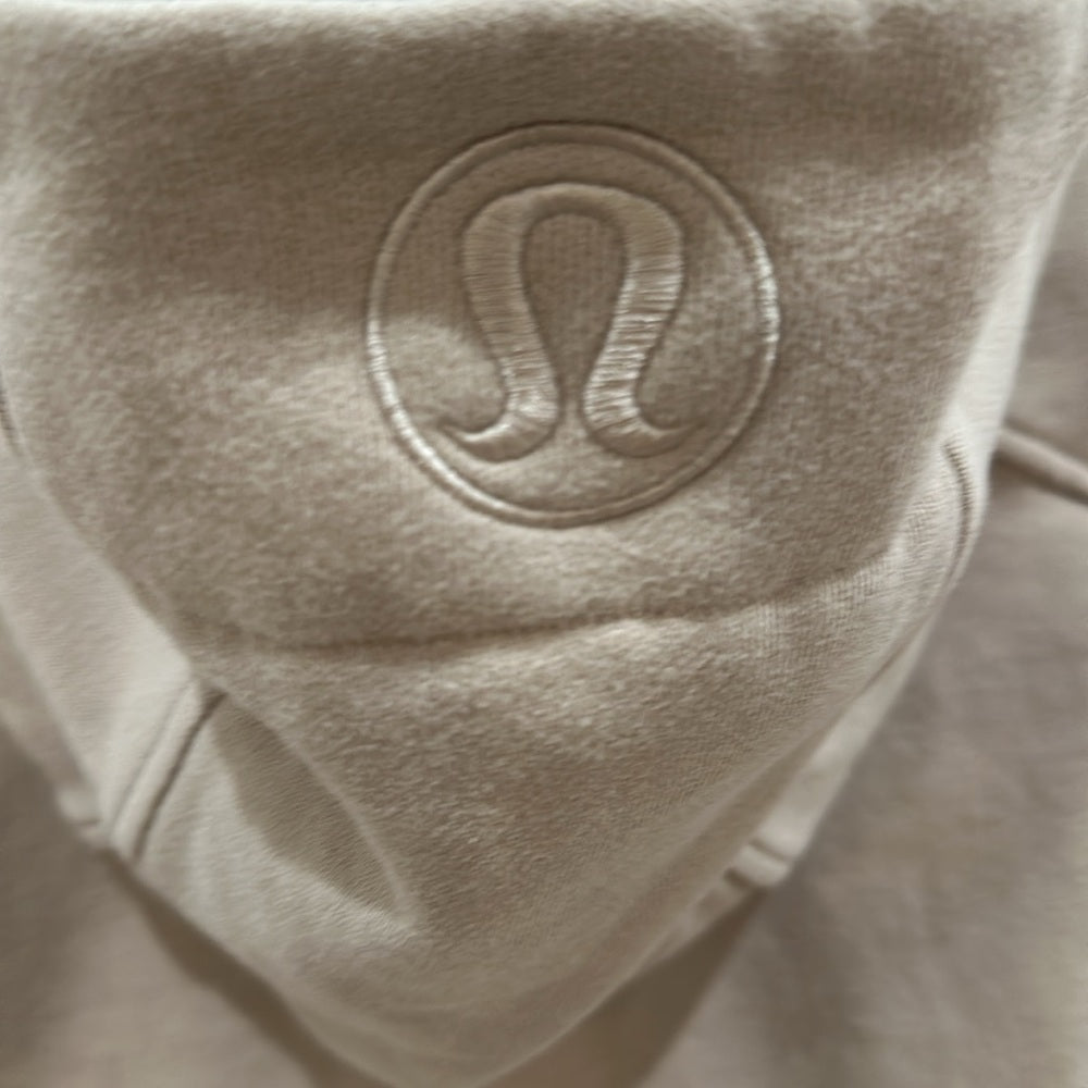 (6344) LULULEMON Scuba Full-Zip Cropped Hoodie Sz 6 in Trench
