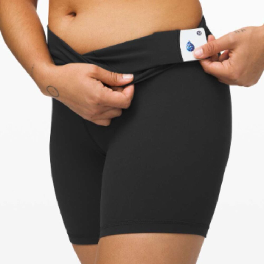 (6347) LULULEMON Align Short *6" Black (Second Release) Sz 6 **FLAW