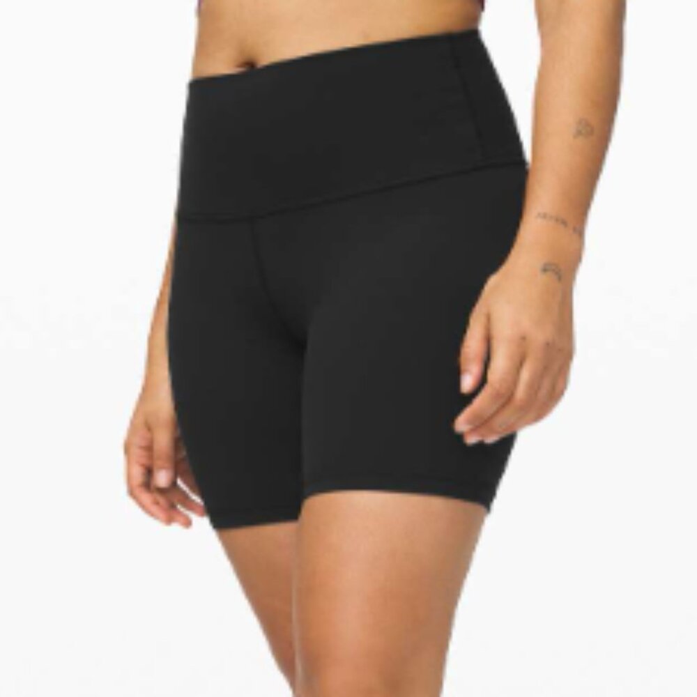 (6346) LULULEMON Align Short *6" Black (Second Release) Sz 2