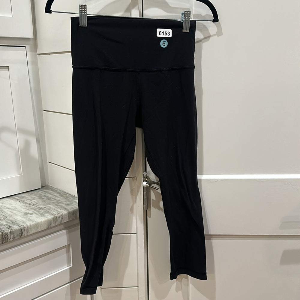 (6153) LULULEMON Align High-Rise Crop 17" Sz 6 ALIGN *EUC
