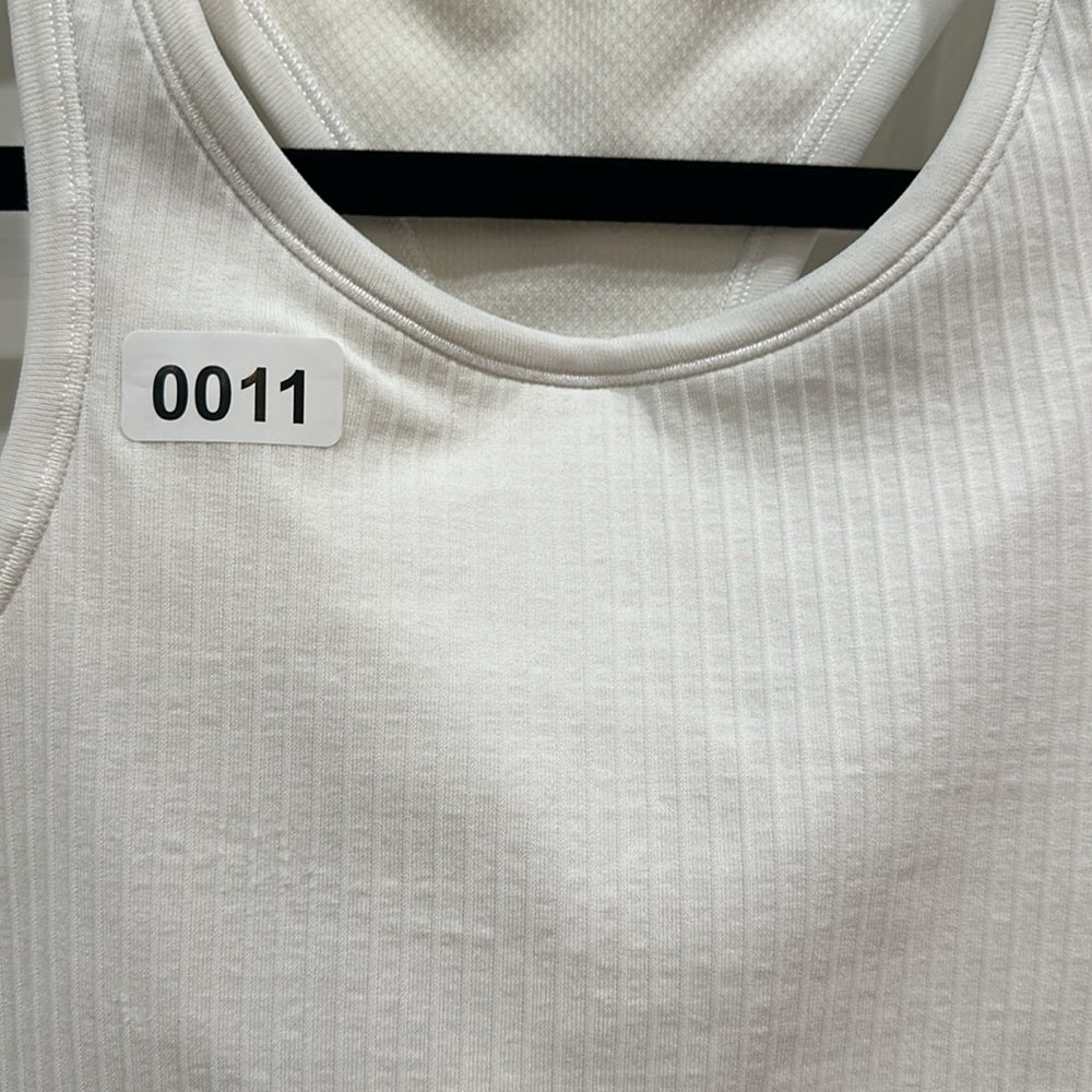 (0011/0012) Lululemon Ebb To Street Racerback Crop Tank Sz 6