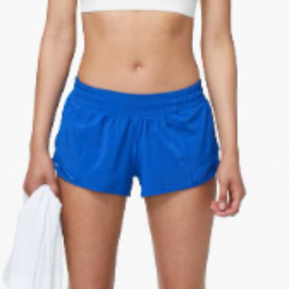 (6365) Lululemon Hotty Hot Short II *2.5" Jet Stream in Sz 12