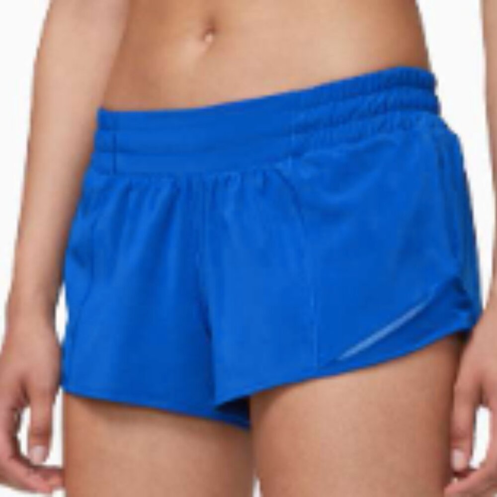 (6365) Lululemon Hotty Hot Short II *2.5" Jet Stream in Sz 12
