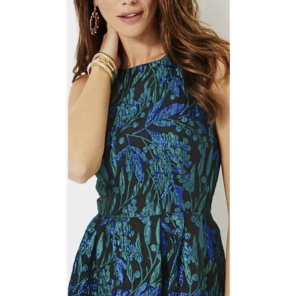 0102 NWT $268 Lilly Pulitzer Jollian Brocade Dress sz 12