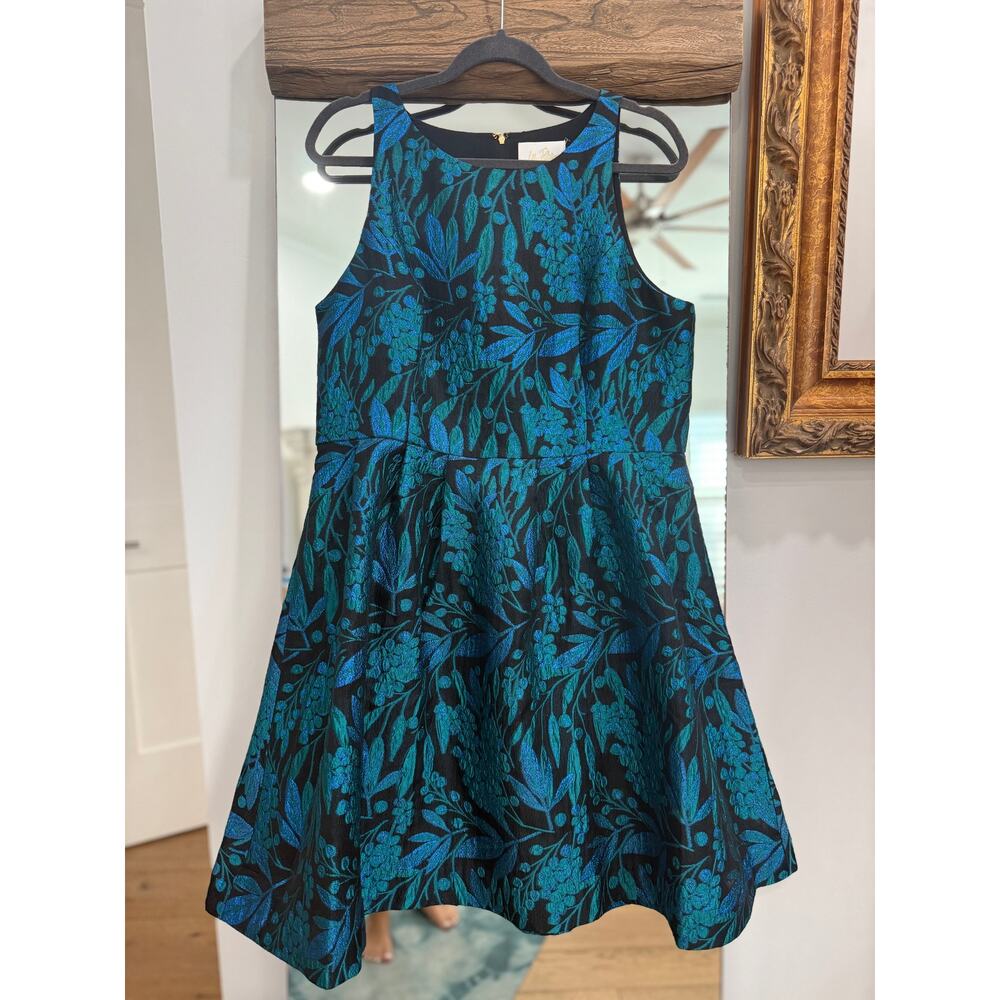 0102 NWT $268 Lilly Pulitzer Jollian Brocade Dress sz 12