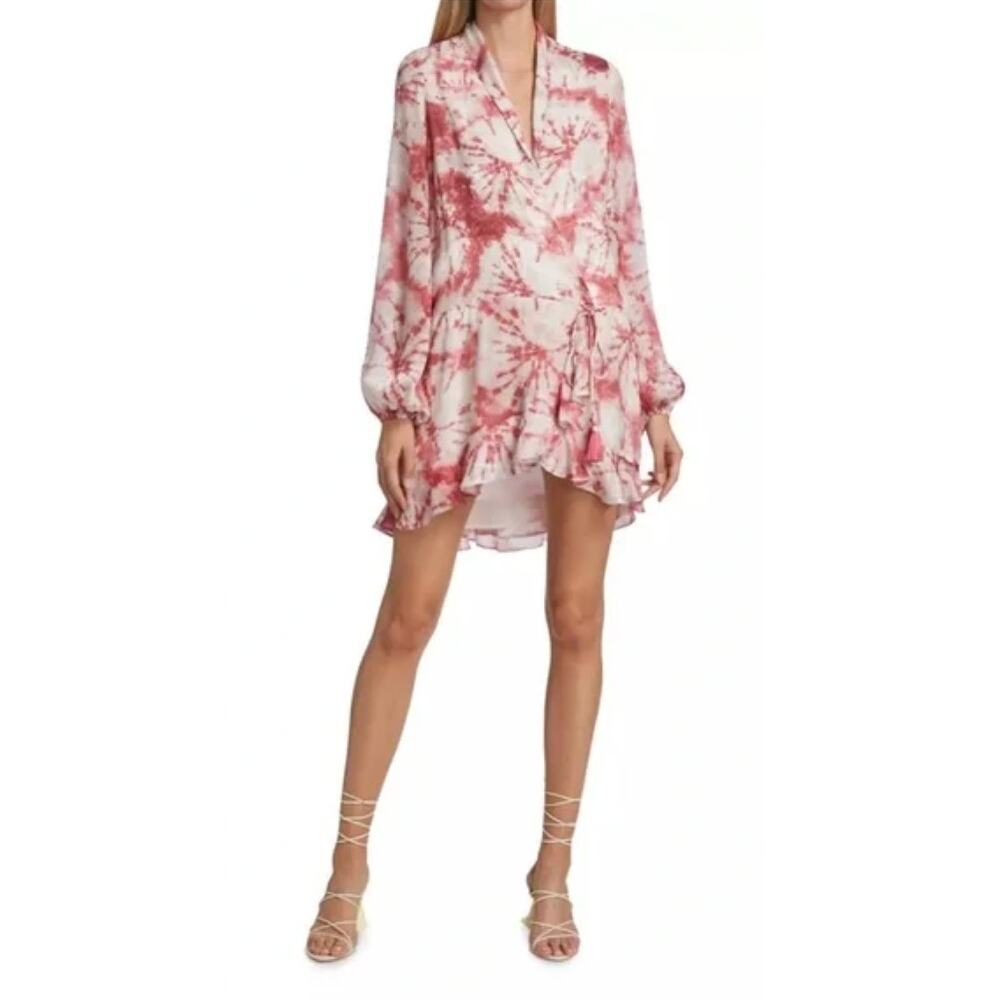 0104 Rococo Sand Ava mini dress rosewood L